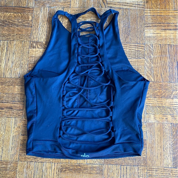 Alo Movement bras. One blue medium. One black large. - Picture 6 of 9